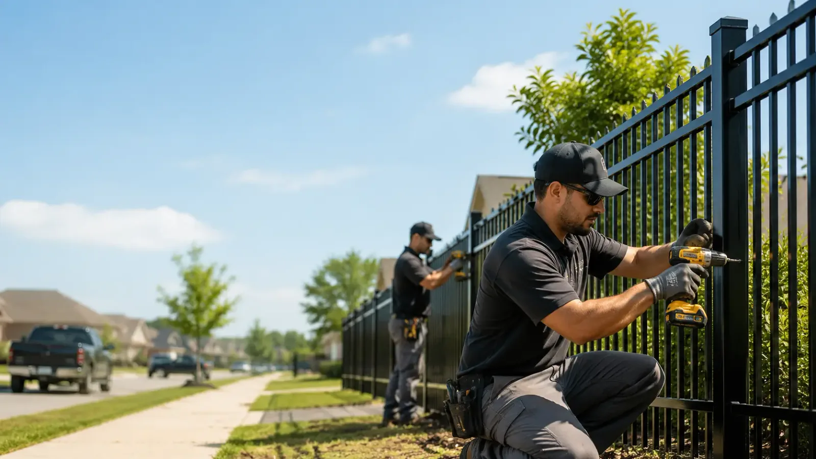 Metal Fence Installation in Denton, NC
